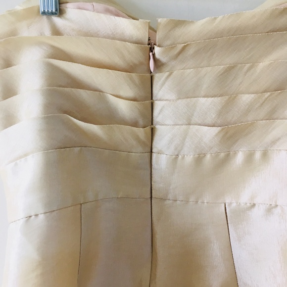 Max & Cleo Ruffle Strapless Mini Cocktail Dress - Picture 4 of 5